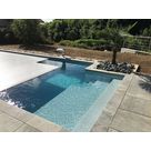 Piscine avec volet immerg&eacute; 4
