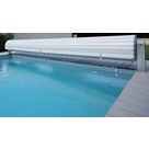 Piscine avec enrouleur hors sol