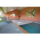 Piscine avec volet immergé